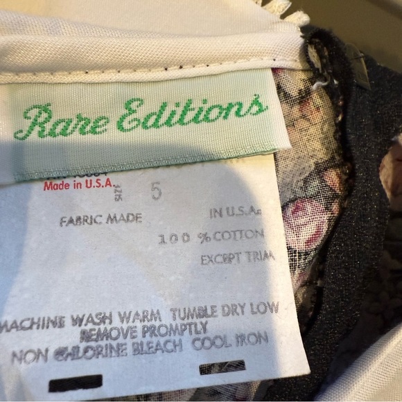 Vintage 2 Rare Editions Girls Dresses Each Size 5 Made In USA - Picture 15 of 16